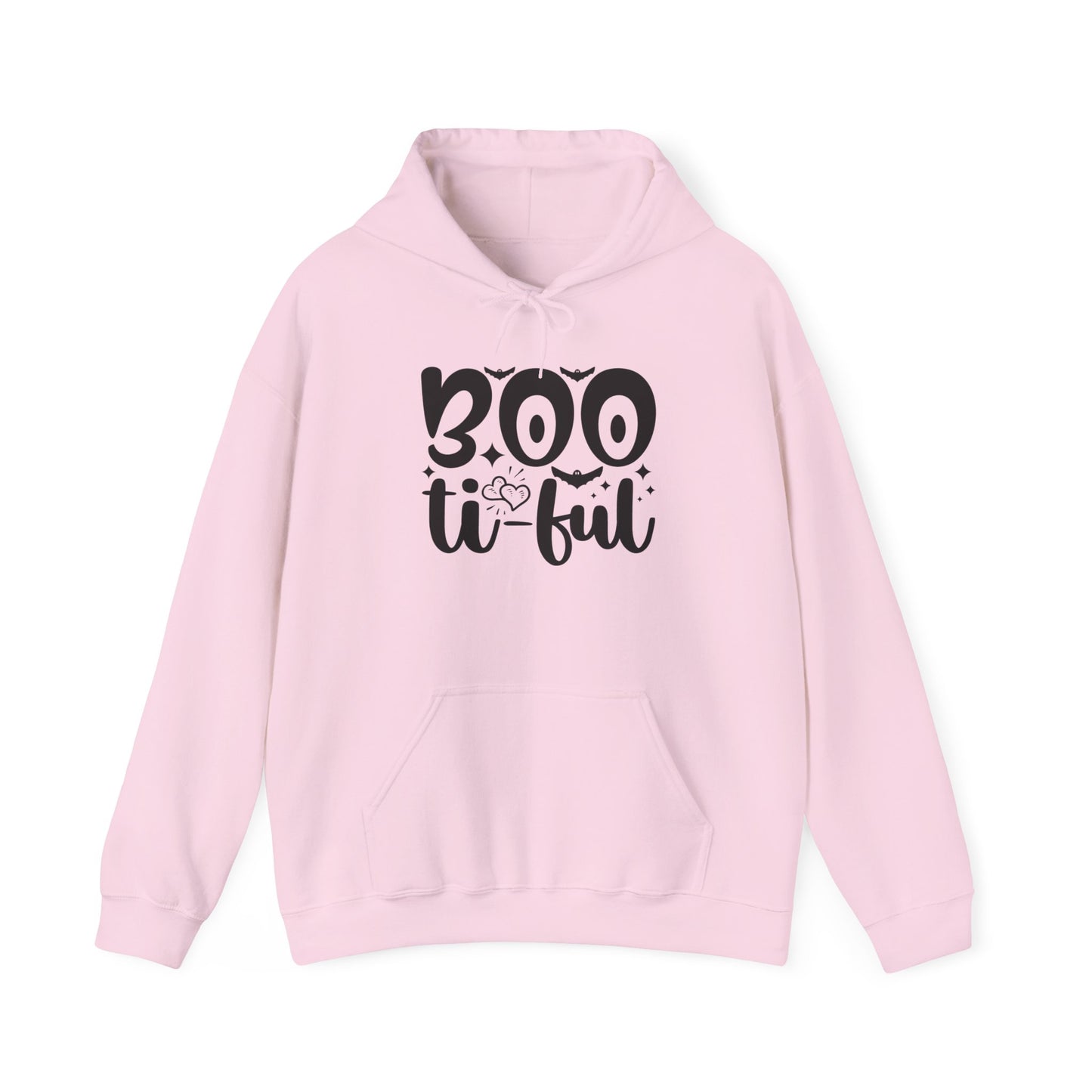 Boo-tiful Hoodie, Halloween Sweatshirt, Trick or Treat Gift, Cozy Fall Apparel, Spooky Season Clothing, Unisex Halloween Wear