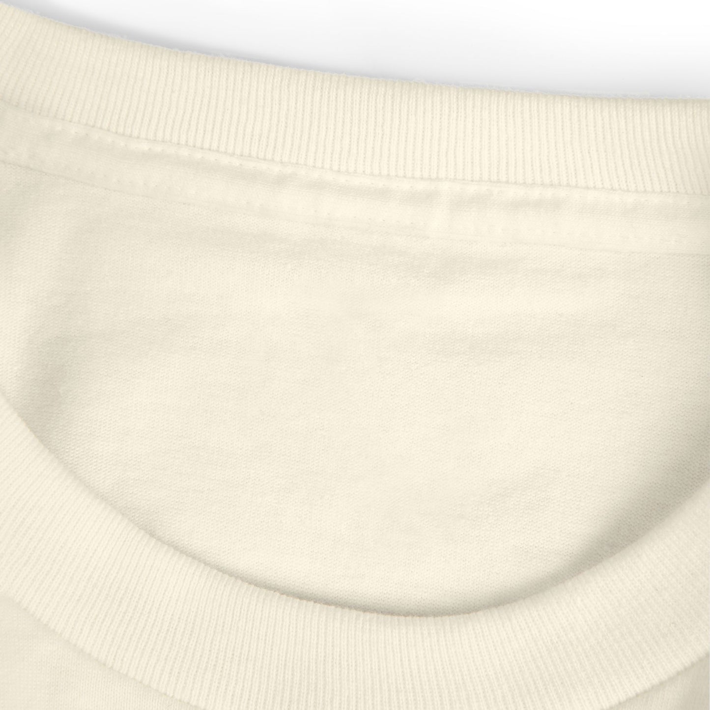 Unisex Garment-Dyed Cotton T-Shirt with Ghost & Floral Design
