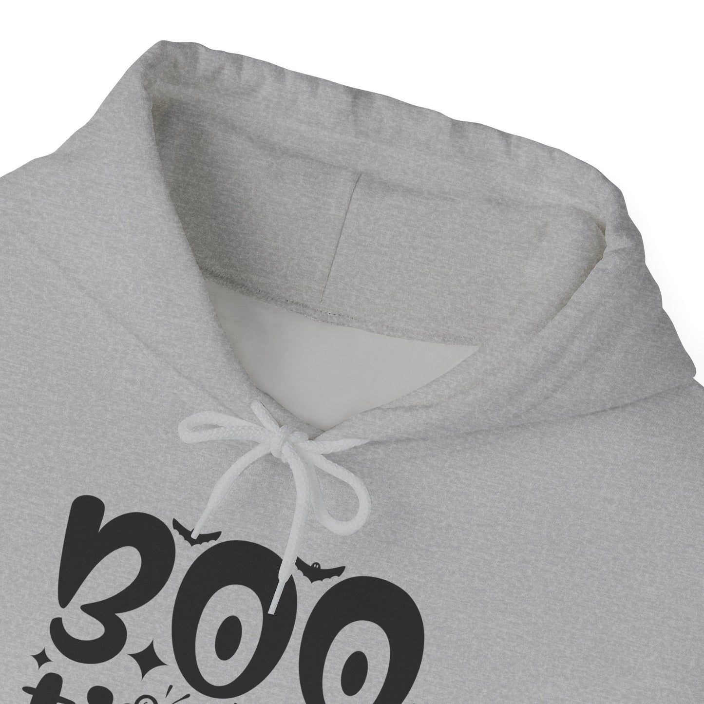 Boo-tiful Hoodie, Halloween Sweatshirt, Trick or Treat Gift, Cozy Fall Apparel, Spooky Season Clothing, Unisex Halloween Wear