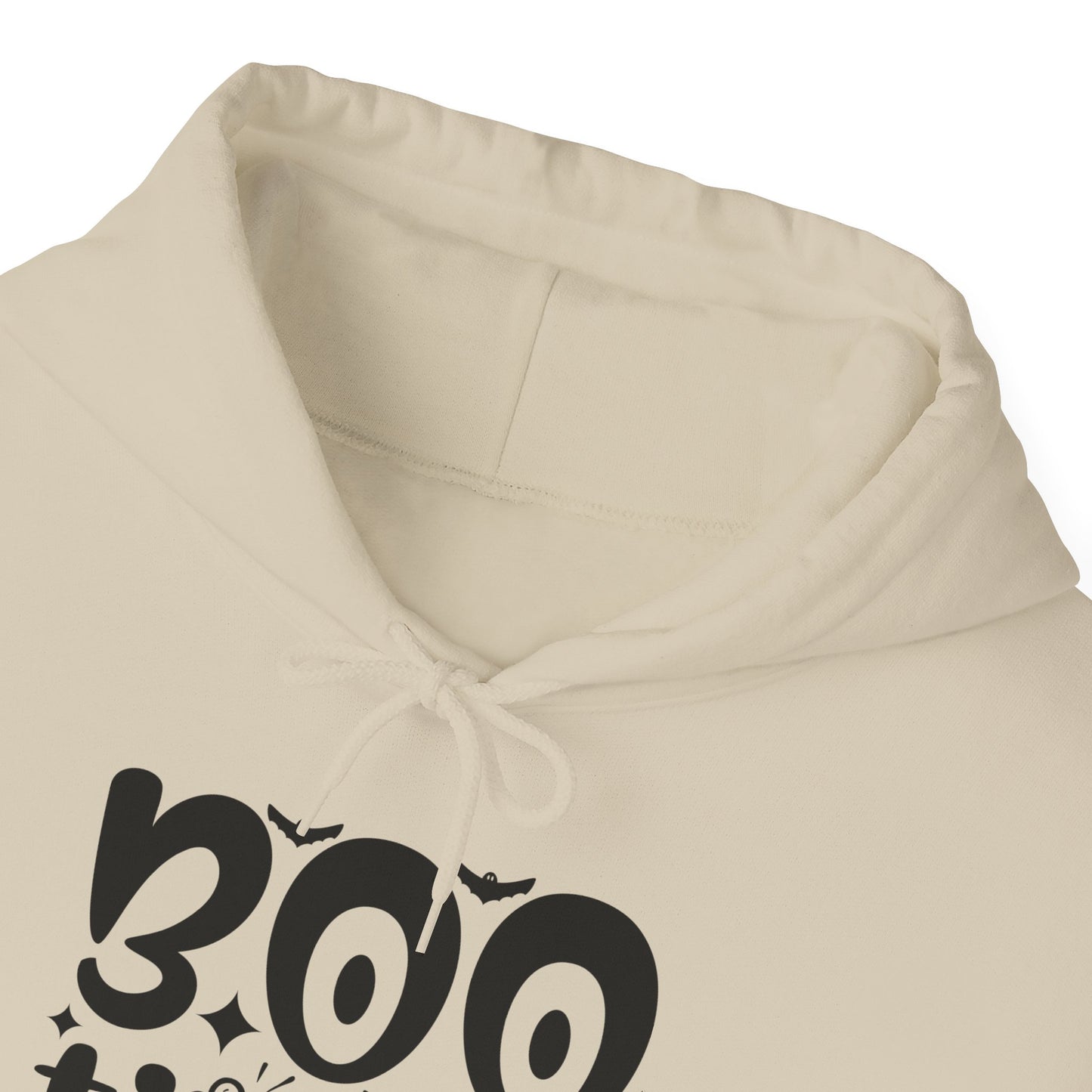 Boo-tiful Hoodie, Halloween Sweatshirt, Trick or Treat Gift, Cozy Fall Apparel, Spooky Season Clothing, Unisex Halloween Wear