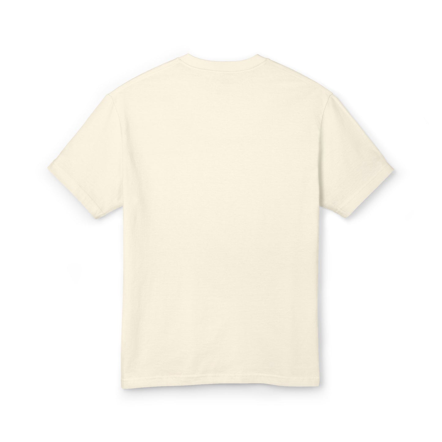 Unisex Garment-Dyed Cotton T-Shirt with Ghost & Floral Design