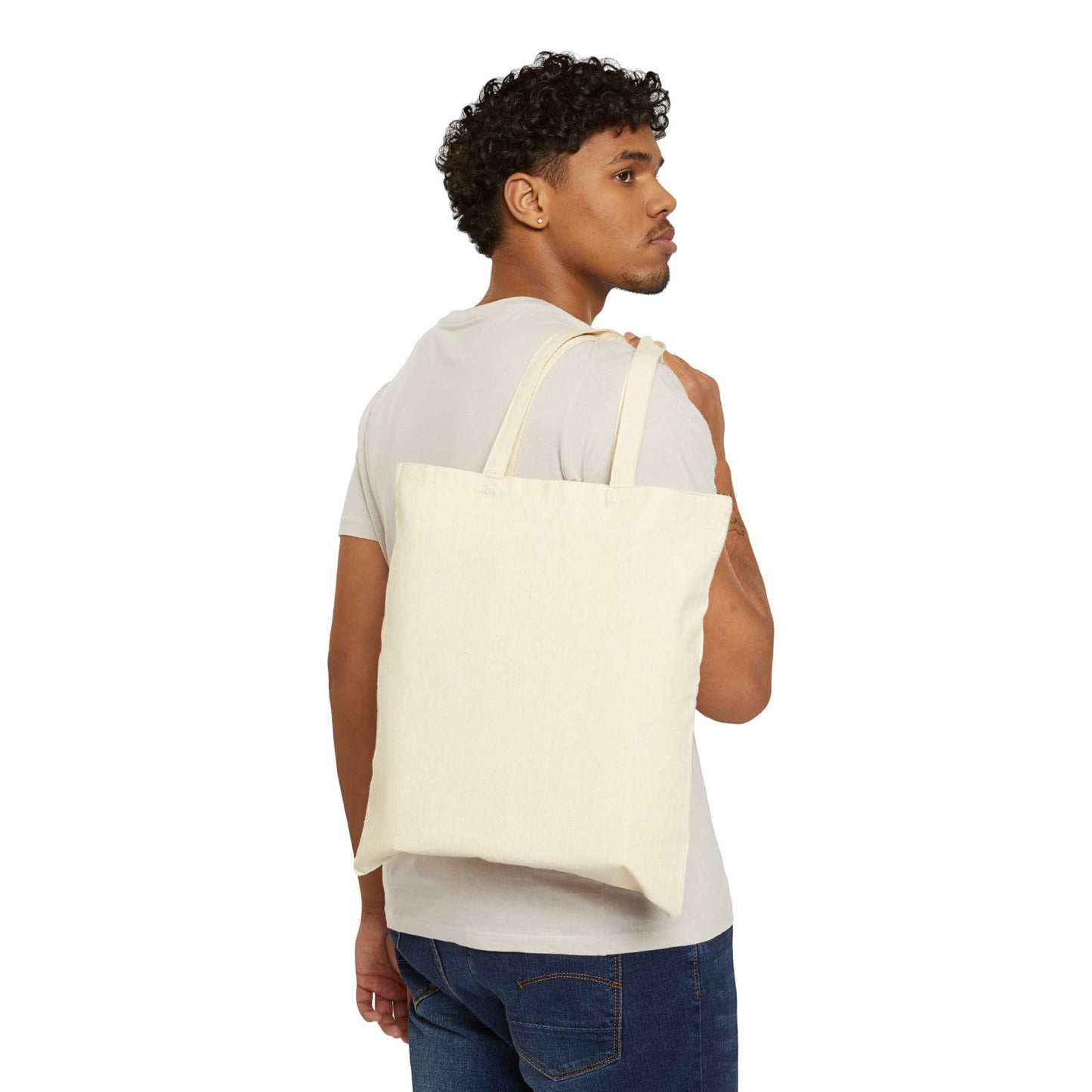 Cotton Canvas Tote Bag It is Well With My Soul
