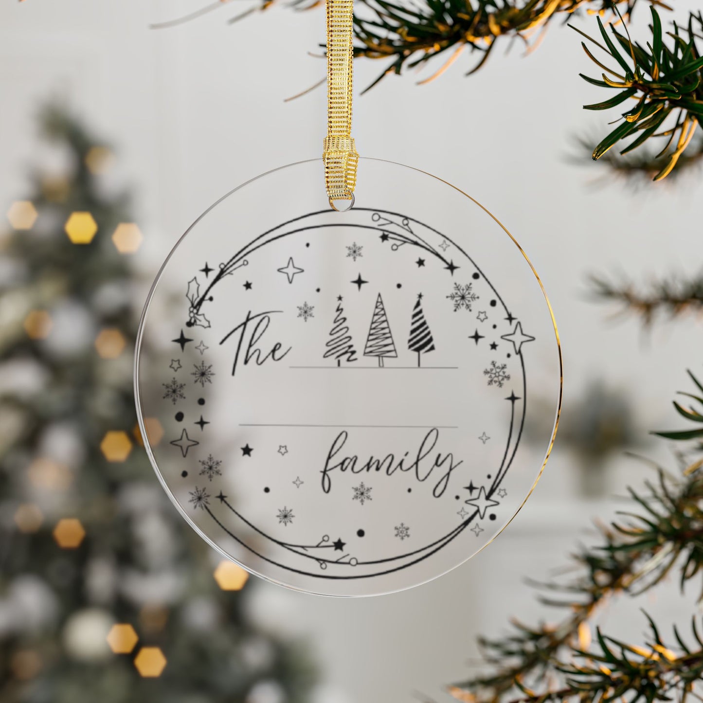 Adornos de acrílico 